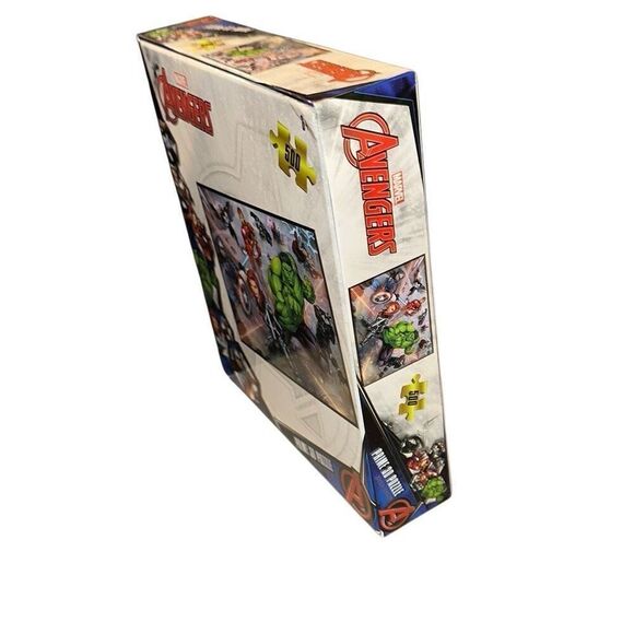 NIB Marvel Avengers Prime 3 D 500 Piece Puzzle 24" X 18". 6 + - Picture 2 of 6